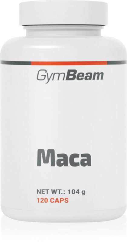 GymBeam Maca capsule pentru bunăstarea psihică 120 caps.