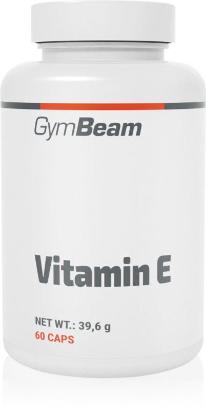 GymBeam Vitamin E capsule pentru susținerea protecției celulelor în fața stresului oxidativ 72 g