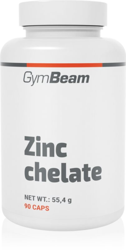 GymBeam Zinc Chelate Bisglycinate capsule pentru susținerea sistemului imunitar și frumusețea tenului și a unghiilor 55.4 g