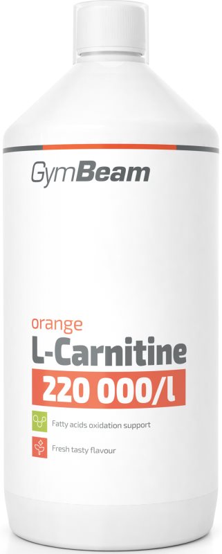 GymBeam L-Carnitine 220 000 mg/l supliment alimentar pentru sportivi