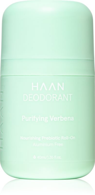 HAAN Deodorant Purifying Verbena deodorant roll-on fara continut de aluminiu 40 ml