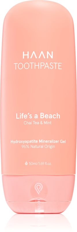 HAAN Toothpaste Life's a Beach pastă de dinți fără fluor reincarcabil 50 ml