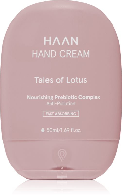 HAAN Hand Care Hand Cream crema de maini cu absorbtie rapida cu probiotice Tales of Lotus 50 ml