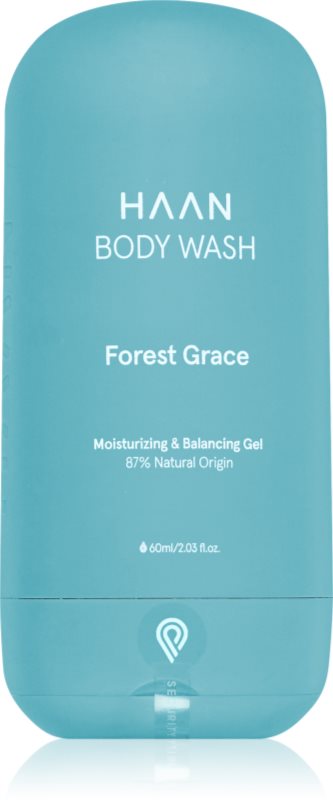 HAAN Body Wash Forest Grace gel de dus energizant cu aloe vera 60 ml