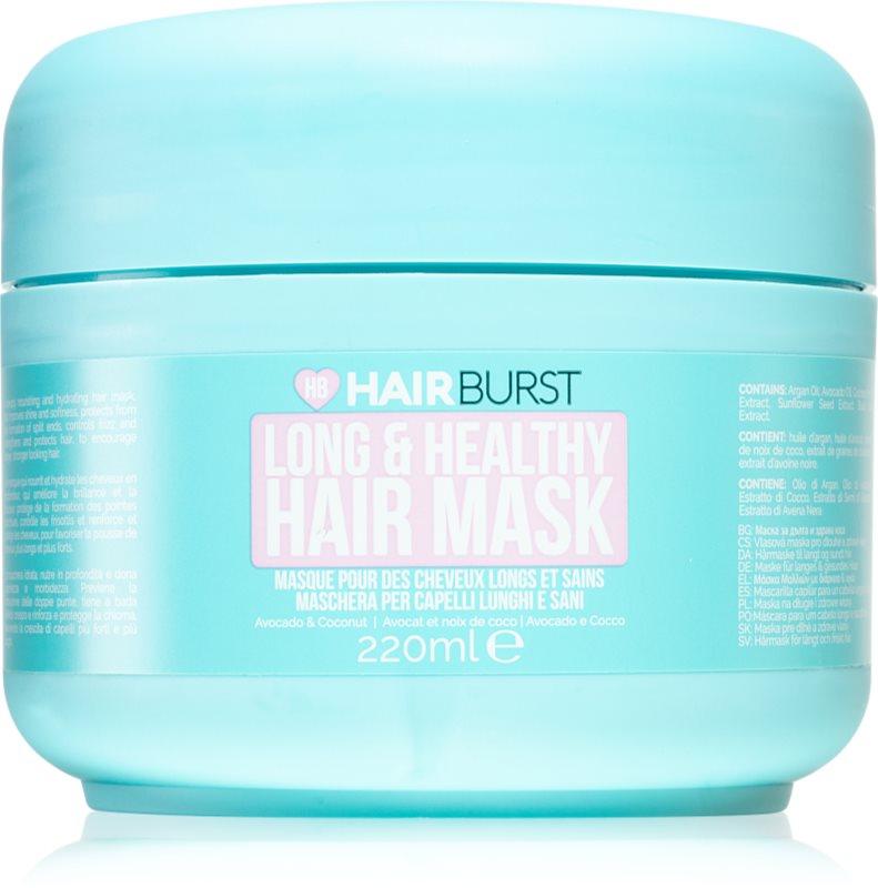 Hairburst Long & Healthy Hair Mask mască nutritivă și hidratantă pentru păr 220 ml