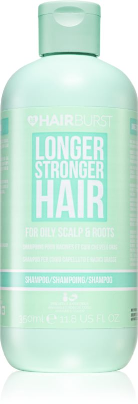 Hairburst Longer Stronger Hair Oily Scalp & Roots sampon pentru curatare pentru par gras 350 ml