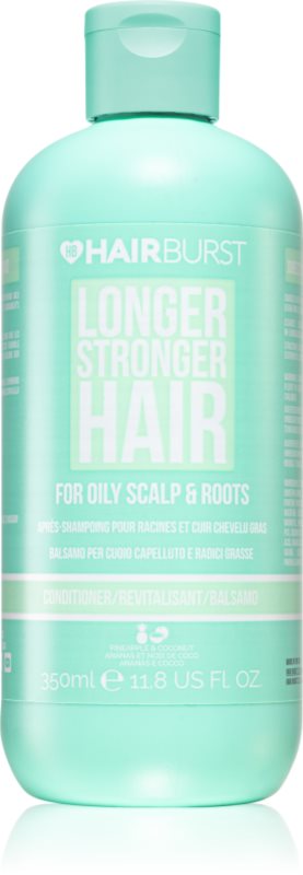 Hairburst Longer Stronger Hair Oily Scalp & Roots Balsam de curățare pentru par gras 350 ml