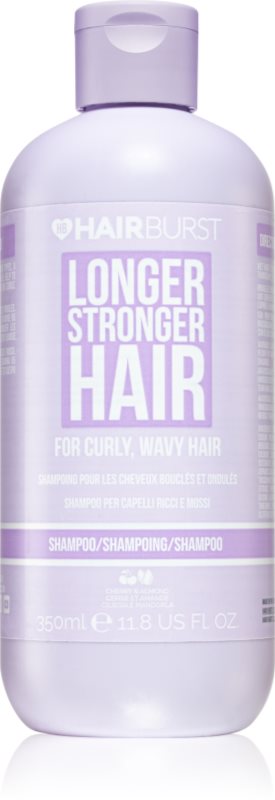 Hairburst Longer Stronger Hair Curly, Wavy Hair sampon hidratant pentru par ondulat si cret 350 ml