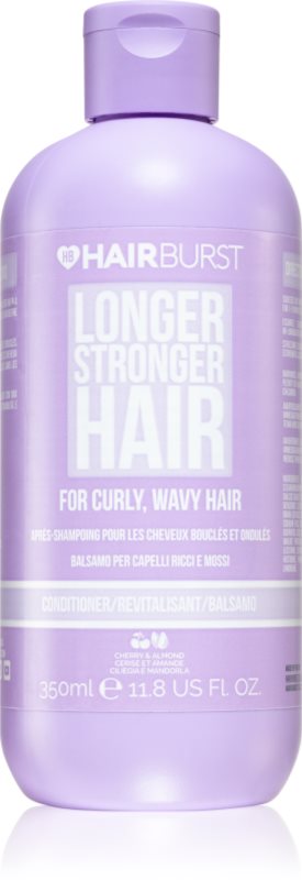 Hairburst Longer Stronger Hair Curly, Wavy Hair balsam hidratant pentru par ondulat si cret 350 ml