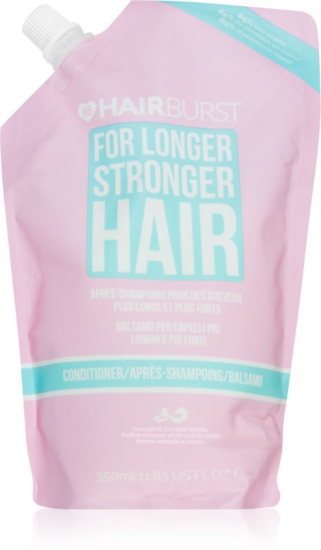 Hairburst Longer Stronger Hair Refill balsam hranitor pentru intarire si stralucire 350 ml