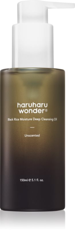Haruharu Wonder Black Rice Moisture ulei pentru indepartarea machiajului Ulei de curățare pentru piele sensibila si intoleranta 150 ml