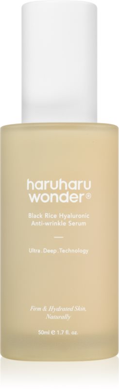 Haruharu Wonder Black Rice Hyaluronic Essence ser hidratant si impotriva ridurilor 50 ml
