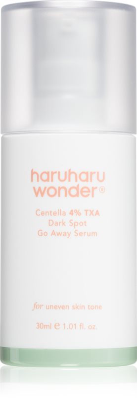 Haruharu Wonder Centella 4% TXA ser cu efect iluminator impotriva petelor intunecate 30 ml