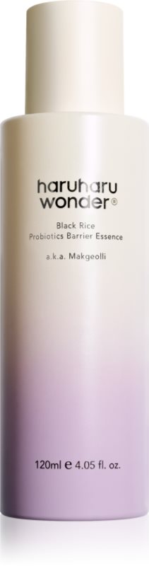 Haruharu Wonder Black Rice Probiotics Barrier Esenta pentru nutriția tenului și menținerea hidratării naturale a acestuia 120 ml
