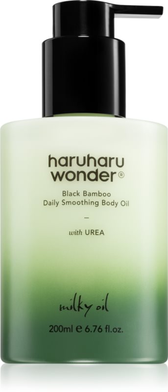 Haruharu Wonder Black Bamboo Daily Smoothing Body Oil Ulei de corp catifelat cu efect de nutritiv 200 ml