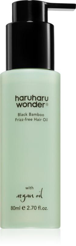 Haruharu Wonder Black Bamboo Frizz-free Hair Oil ulei ușor pentru par indisciplinat 80 ml