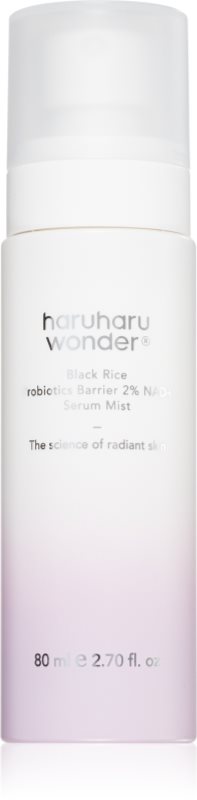 Haruharu Wonder Black Rice Probiotics Barrier NAD+ Serum Mist ser facial regenerant Spray 80 ml
