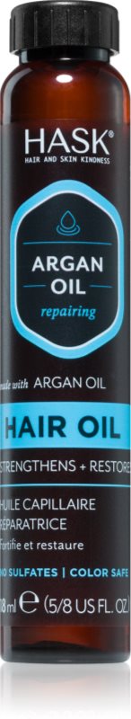 HASK Argan Oil ulei pentru regenerare pentru par deteriorat 18 ml