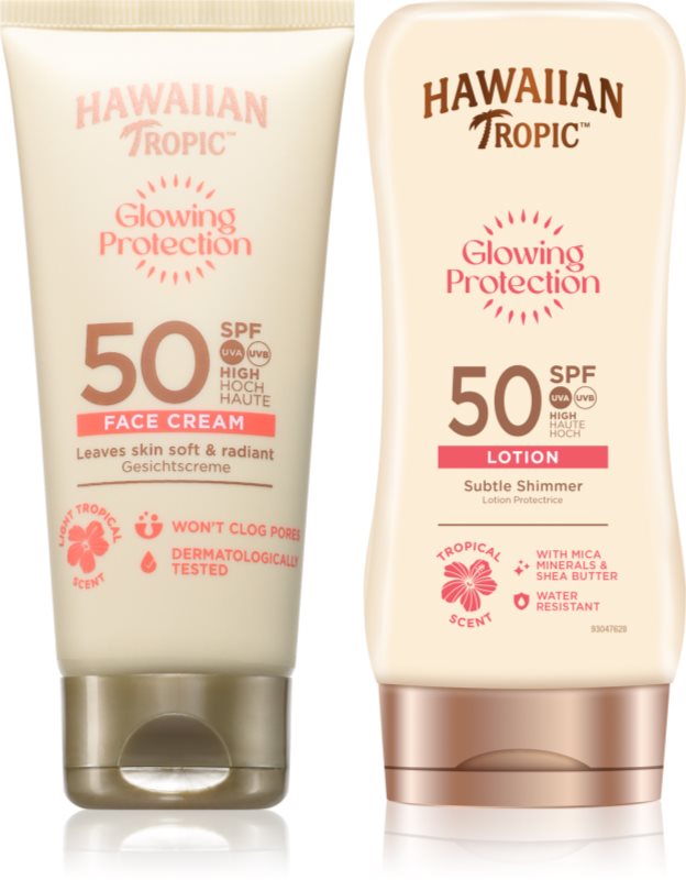 Hawaiian Tropic Glowing Protection set