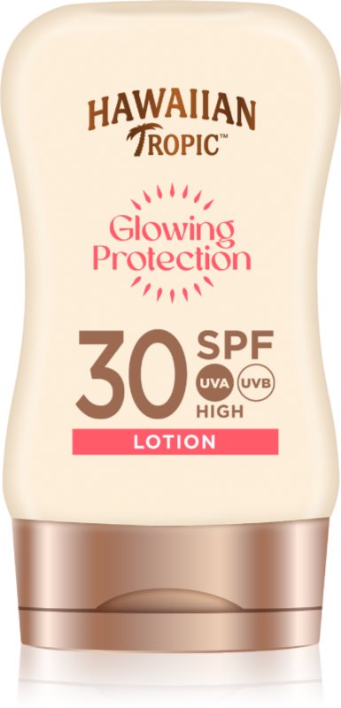 Hawaiian Tropic Glowing Protection Ultra Radiance cremă pentru plaja SPF 30 100 ml