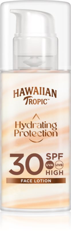 Hawaiian Tropic Hydrating Protection Face Lotion crema de soare pentru fata SPF 30 50 ml