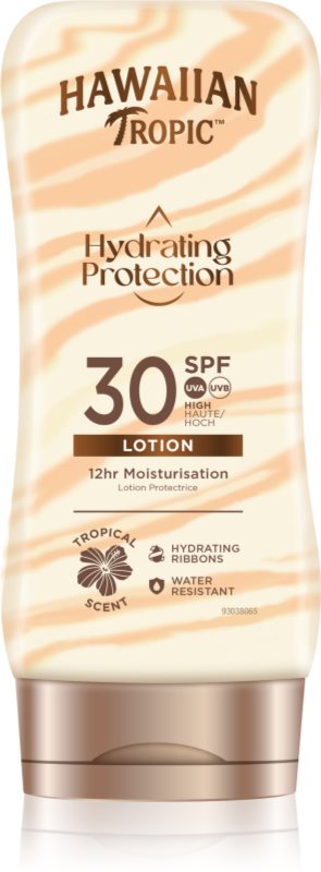 Hawaiian Tropic Hydrating Protection Lotion crema pentru bronzat 180 ml