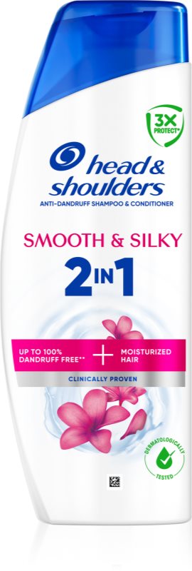 Head & Shoulders Smooth & Silky 2in1 sampon si balsam anti matreata 400 ml