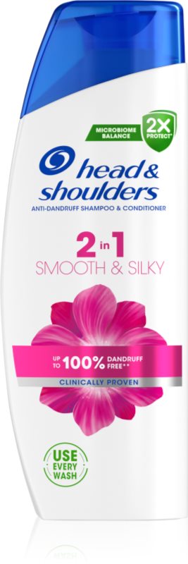 Head & Shoulders Smooth & Silky sampon anti-matreata 2 in 1 330 ml