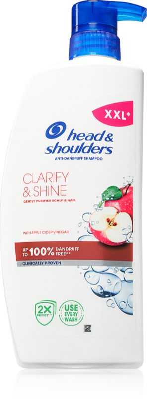 Head & Shoulders Clarify&Shine Apple Cider sampon anti-matreata