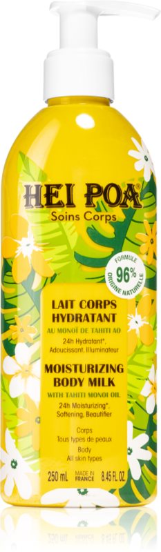 Hei Poa Tahiti Monoi Oil loțiune de corp hidratantă 150 ml