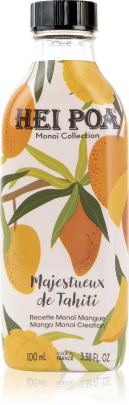 Hei Poa Pure Tahiti Monoï Oil Mango Scent ulei multifunctional pentru corp si par 100 ml
