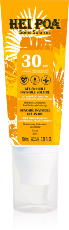 Hei Poa Suncare gel pentru plaja SPF 30 100 ml
