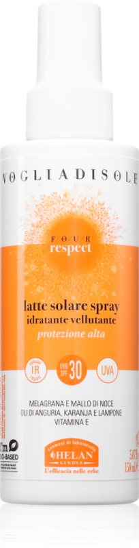 Helan Suntan Milk Spray High Protection SPF30 spay-lotiune de protectie solara SPF 30 150 ml