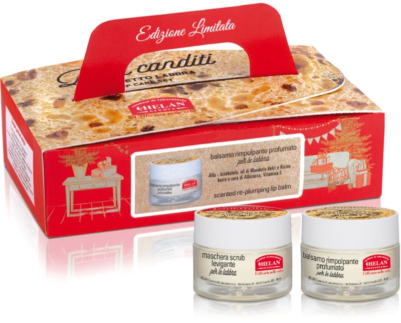Helan Panettone Lip Care Set set cadou de buze pentru femei