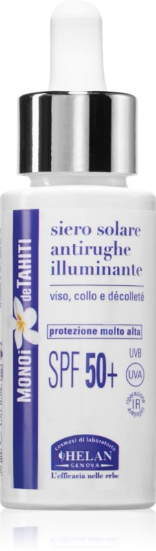 Helan MONOÏ de TAHITI Sun Serum ser cu efect iluminator antirid SPF 50+ 30 ml