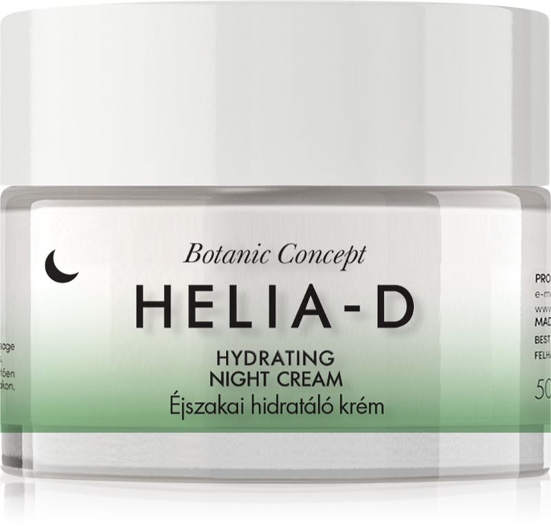 Helia-D Botanic Concept crema hidratanta de noapte 50 ml