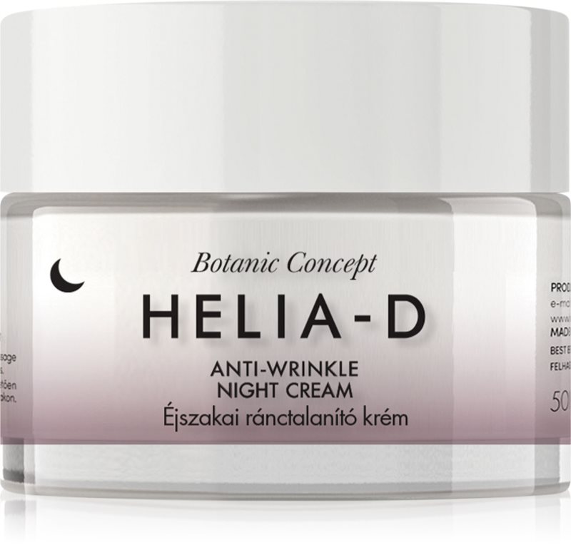 Helia-D Botanic Concept crema de noapte antirid 50 ml