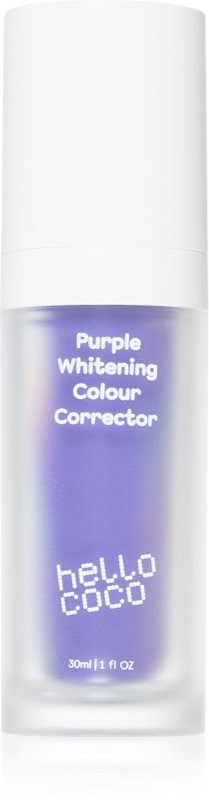 hello coco Purple Whitening Colour Corrector pasta de dinti pentru albire 30 ml