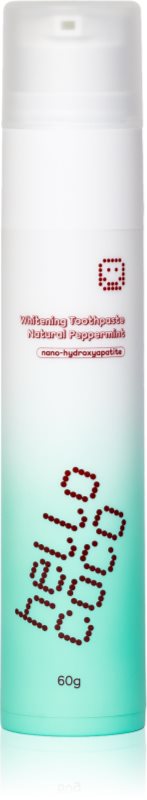 hello coco Toothpaste Peppermint pasta de dinti pentru albire 60 g