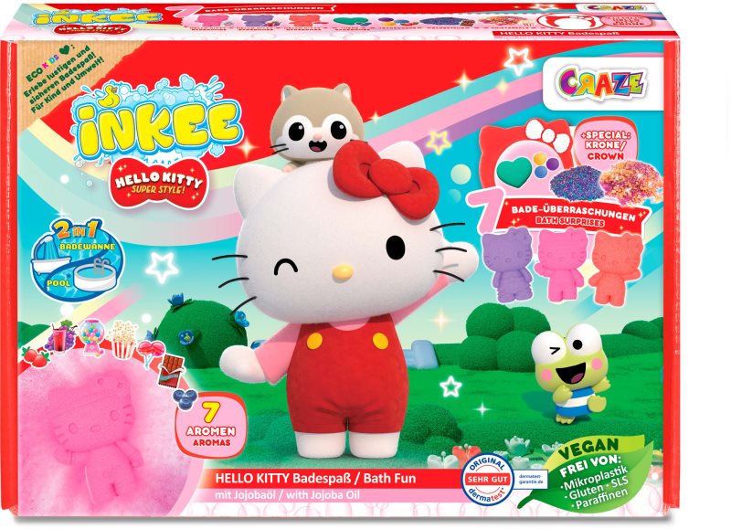 Hello Kitty Gift Box Bath set cadou pentru baie pentru copii