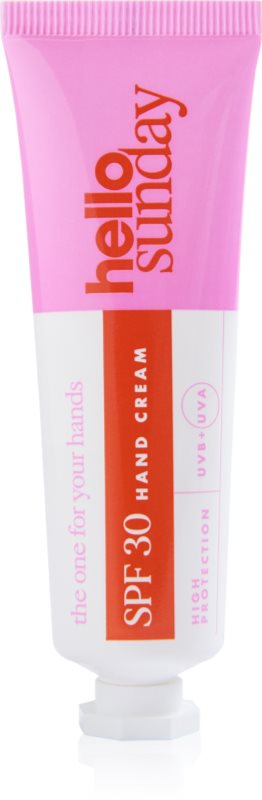 hello sunday the one for your hands crema protectoare pentru maini SPF 30 30 ml