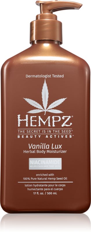 HEMPZ Vanilla Lux lapte de corp