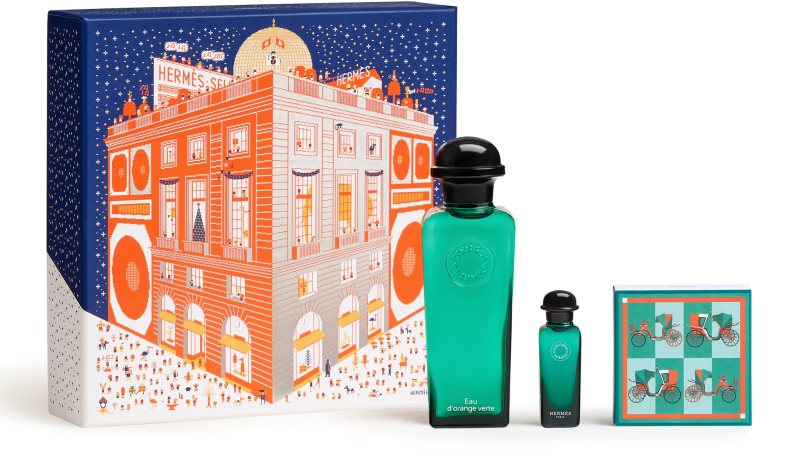 HERMÈS Eau d'orange verte Eau de Cologne Set set cadou unisex