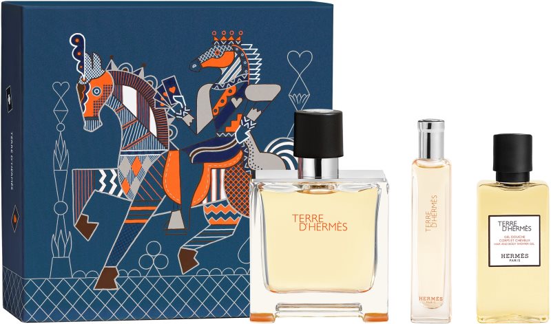 HERMÈS Terre d’Hermès Gift Set Parfum set cadou pentru bărbați