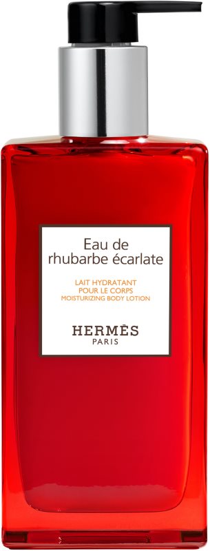 HERMÈS Le Bain Eau de rhubarbe écarlate lapte de corp unisex 200 ml