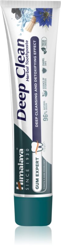 Himalaya Herbals Deep Clean pastă de dinți curățare profundă 75 ml