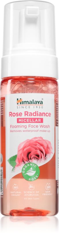 Himalaya Herbals Rose Radiance spuma de curatat faciale 150 ml