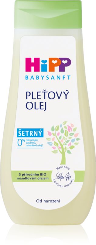 Hipp Babysanft Sensitive ulei facial pentru nou-nascuti si copii 200 ml