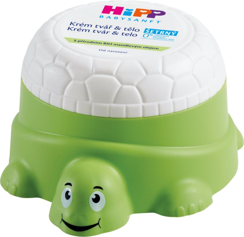 Hipp Babysanft Turtle crema pentru copii pentru fata si corp Sensitive 100 ml
