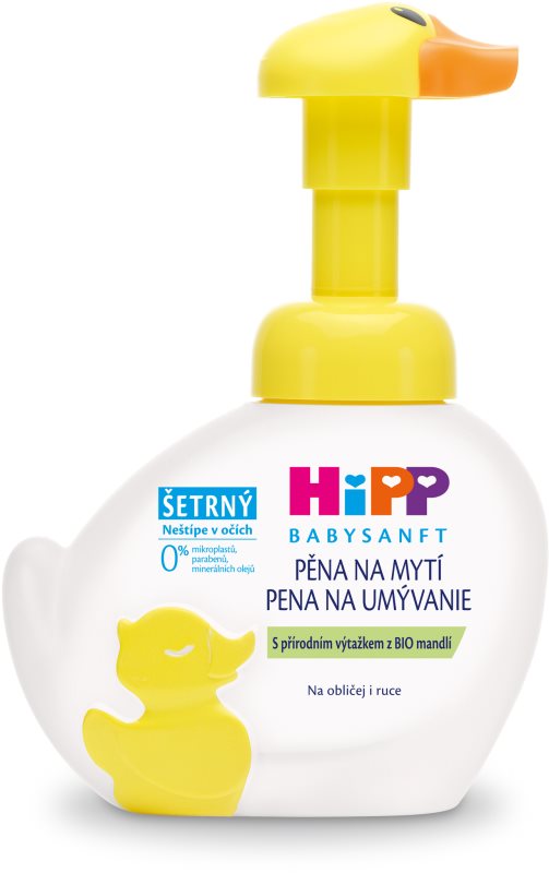 Hipp Babysanft Sensitive spuma de curatare pentru copii 3 y+ 250 ml